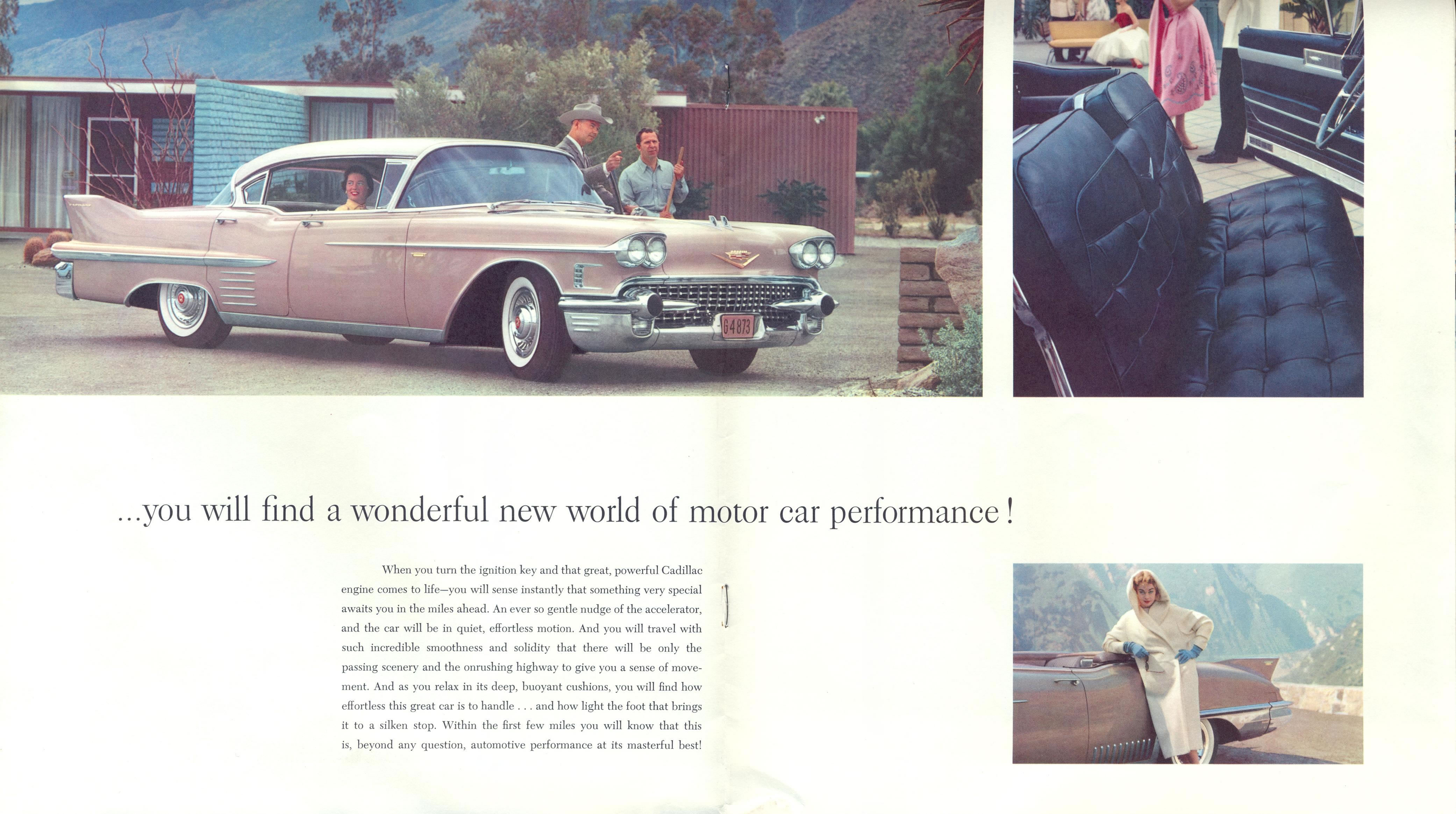 1958 Cadillac Brochure Page 4